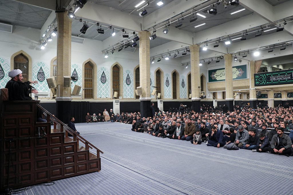 İmam Humeyni (ra) Hüseyniyesi'nde Hazreti Fatıma Zehra'nın (s.a) Şehadet Yas Merasimi